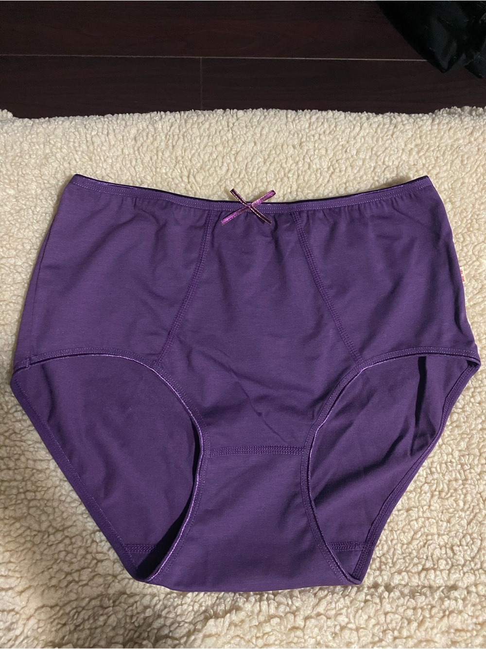 NEW High-Waist Women's Cotton Panty- Purple